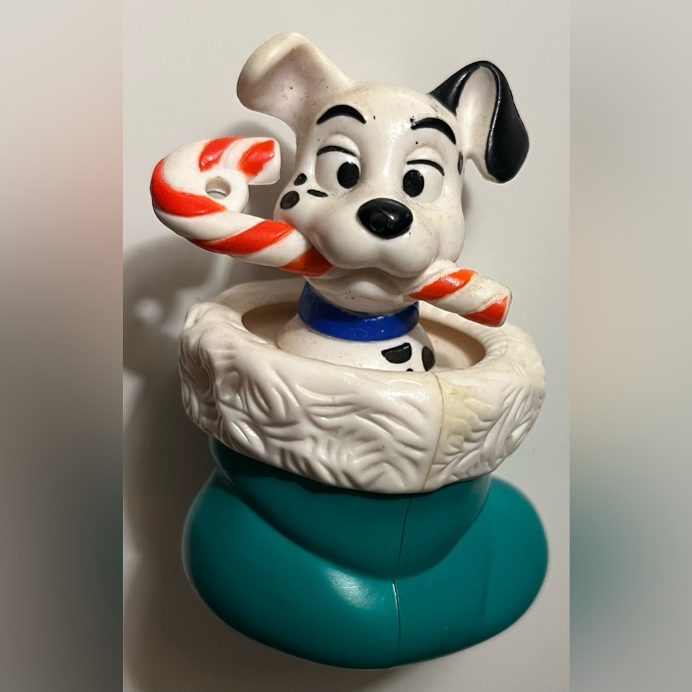 Vintage 101 Dalmatians Christmas Stocking Ornament